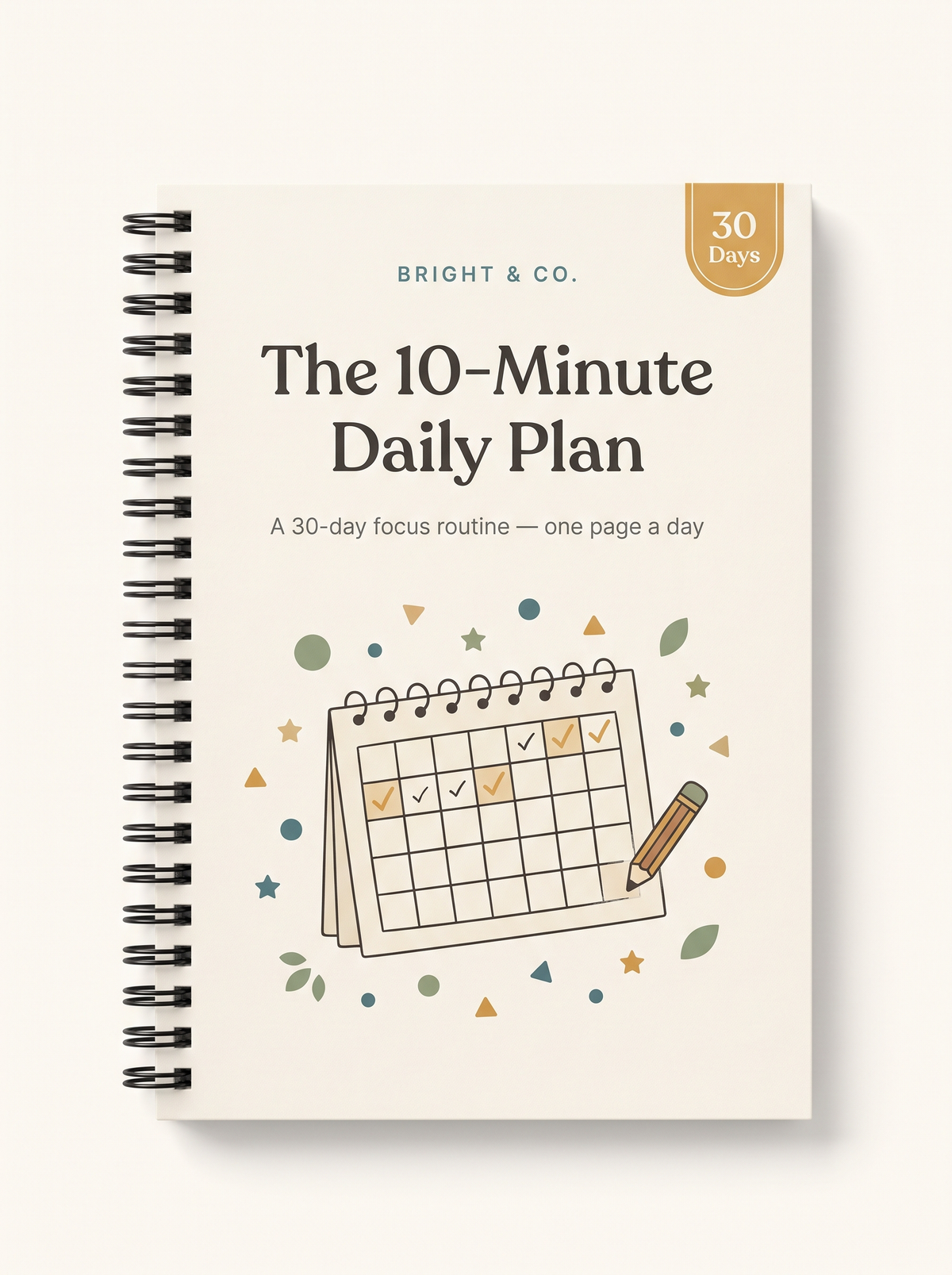 The 10-Minute Daily Plan — Bright & Co.