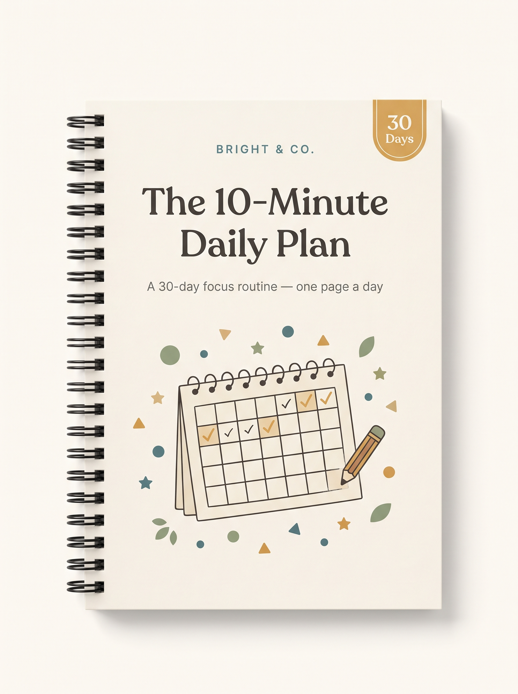 The 10-Minute Daily Plan — Bright & Co.