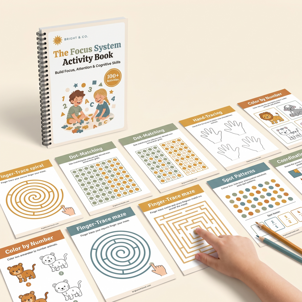 Bright & Co™ +100 Activities to Boost Attention, Focus, and Learning